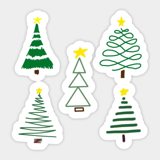 Christmas Tree Pack Sticker by maddie55meadows